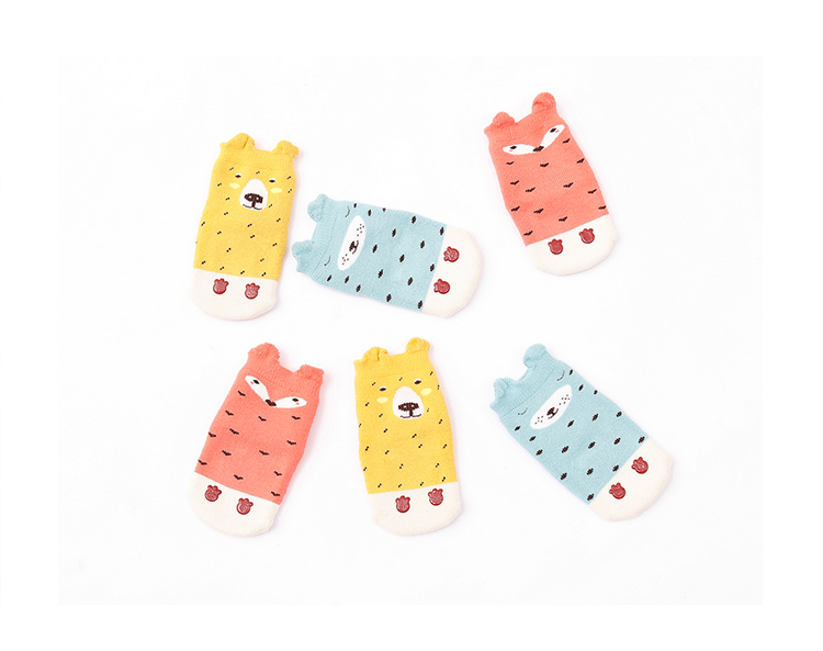 Mùa thu và mùa đông em bé vớ cotton lót sàn vớ vớ vớ em bé vớ chống trượt ấm vớ trẻ em 0-1-3 tuổi quần tất len cho bé gái
