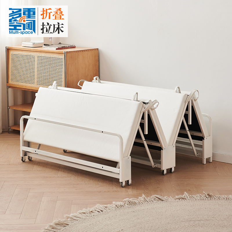 Multifunctional invisible folding bed cramp for lunch break bed small family type desk cabinet with hidden bed office nap bed-Taobao