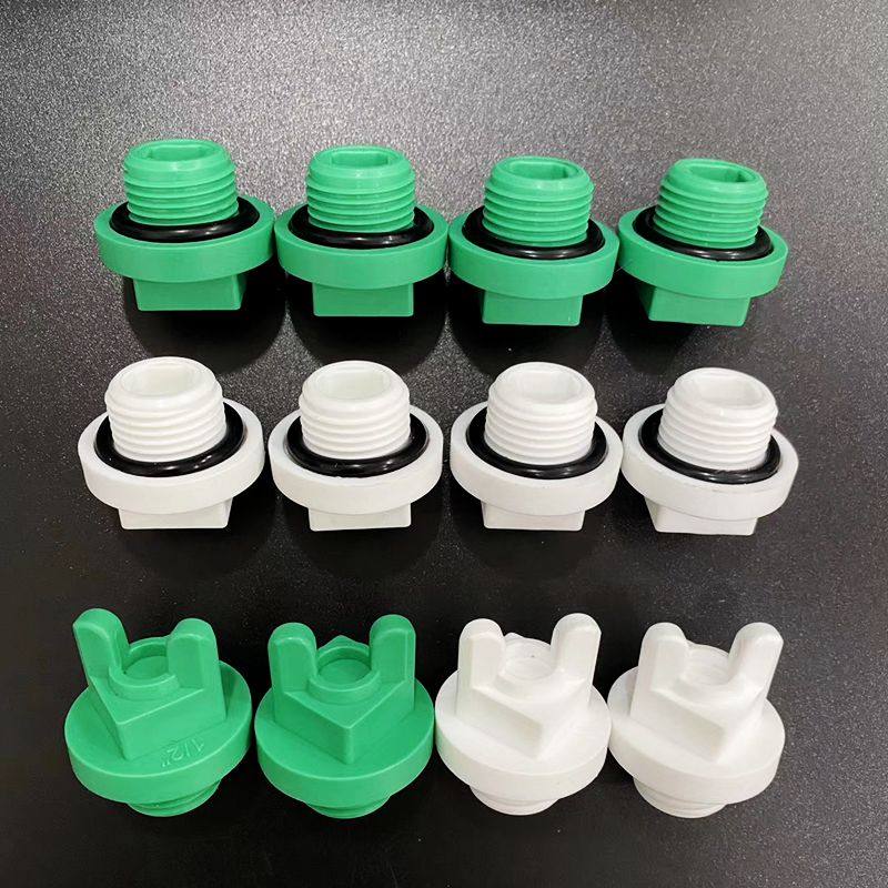 Day Feng's Family Clothing Boutique PPR Water Pipe Choke Plug Plastic External Tooth Wire Jam 4 Partial Test Pressure Pipe Jam With Silicon Gel Avoidance Material