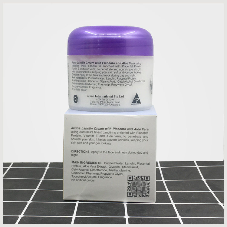 jeune lanolin cream with placenta