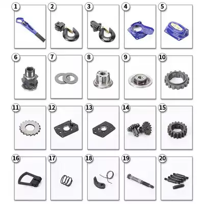 (1 ton accessories) hand hoist accessories chain manual hoist hanging gourd hand gourd