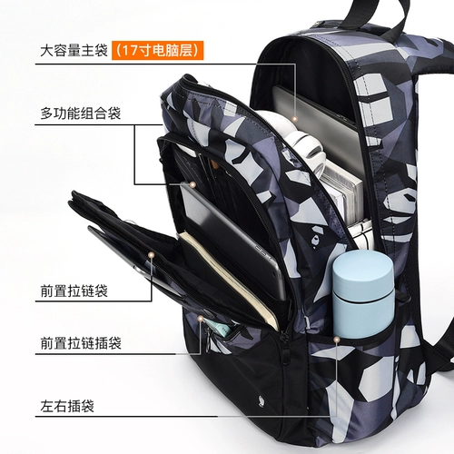 Playboy, ранец, вместительный и большой рюкзак, для средней школы, подходит для студента