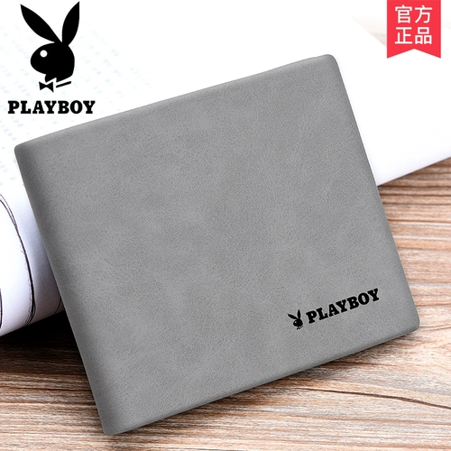 Playboy, короткий бумажник, кошелек, картхолдер для водительских прав, подходит для студента