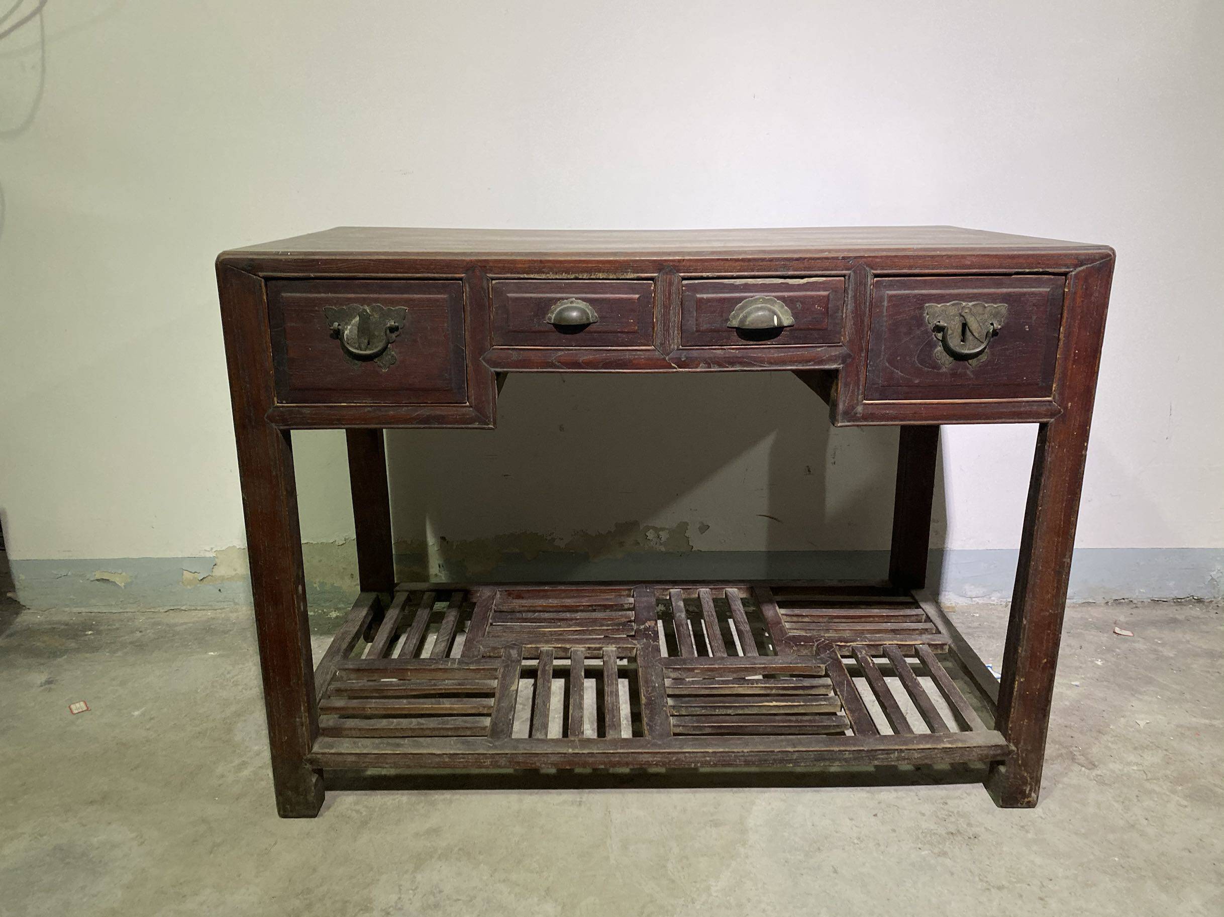 A straight horse saddle table in the Republic of China-Taobao