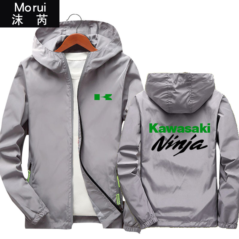 Kawasaki Moto Kawasaki xe máy enthusiasthood áo khoác nam áo khoác hoodies top quần áo có thể được tùy chỉnh.