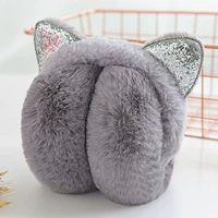 Серый (уши с блестками) уши)