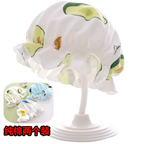 Детская летняя тонкая хлопковая шапка