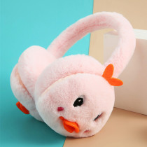 Réchauffage pour les enfants hiver doux et froid preuve de la mignonne une mignonne fille mignonne imitation de la garnitures de lapin épaissie avec une couverture doreille plus chaude et anti-gel