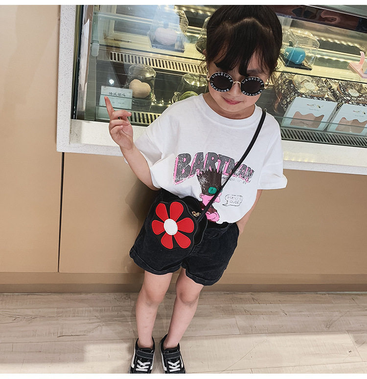 Сумка 女童包包儿童斜挎包2023新款可爱公主小挎包小女孩包包花朵时尚包 Warm cloth