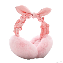 Childrens earmuffs thickened with velvet warm and cute winter earmuffs girls ear protection artifact earmuffs ear warmers Korean style earbags