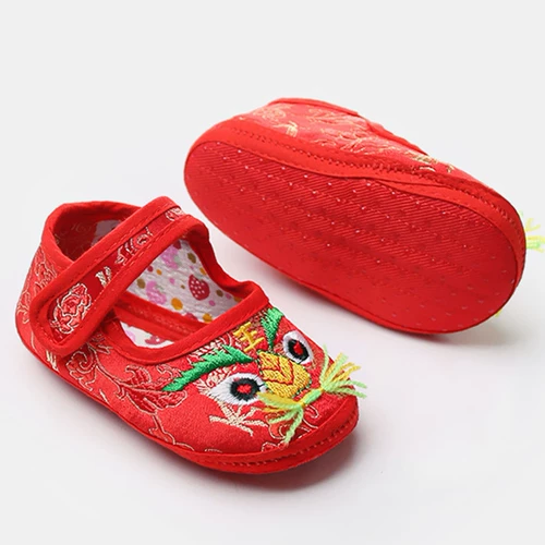 Детская хваталка, красная демисезонная летняя обувь для новорожденных, DIY, 1 лет, мягкая подошва