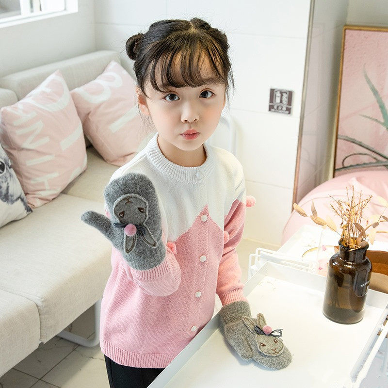 Детские зимние удерживающие тепло милые демисезонные перчатки для мальчиков 