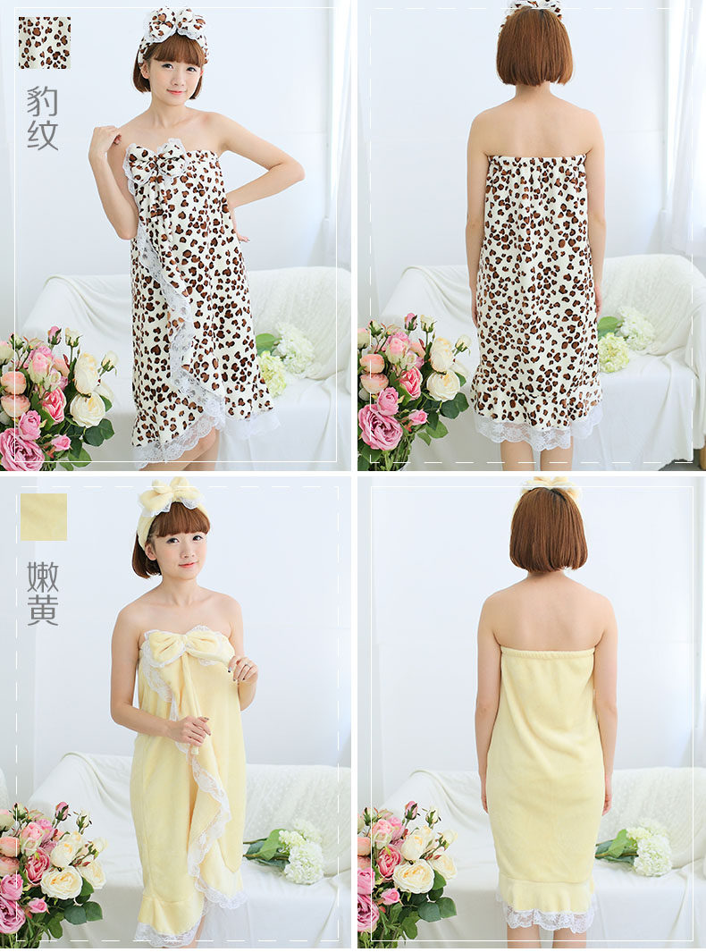 Peignoir jeunesse serviettes de soutien-gorge - Ref 602208 Image 15