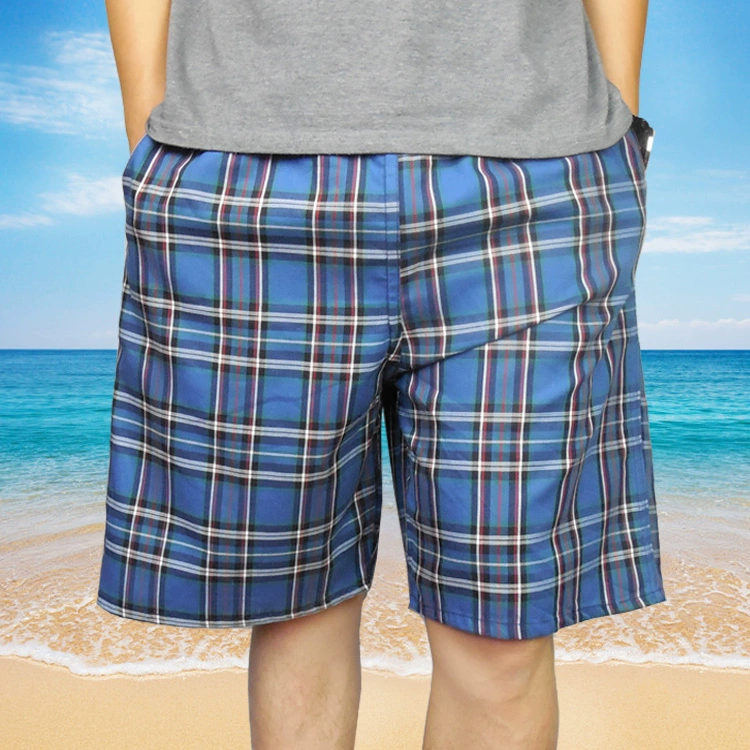 Mùa hè nam cotton pajama quần quần short giản dị kích thước lớn bãi biển quần dệt bông phần mỏng 5 quần nhà lông quần bộ lụa mặc nhà