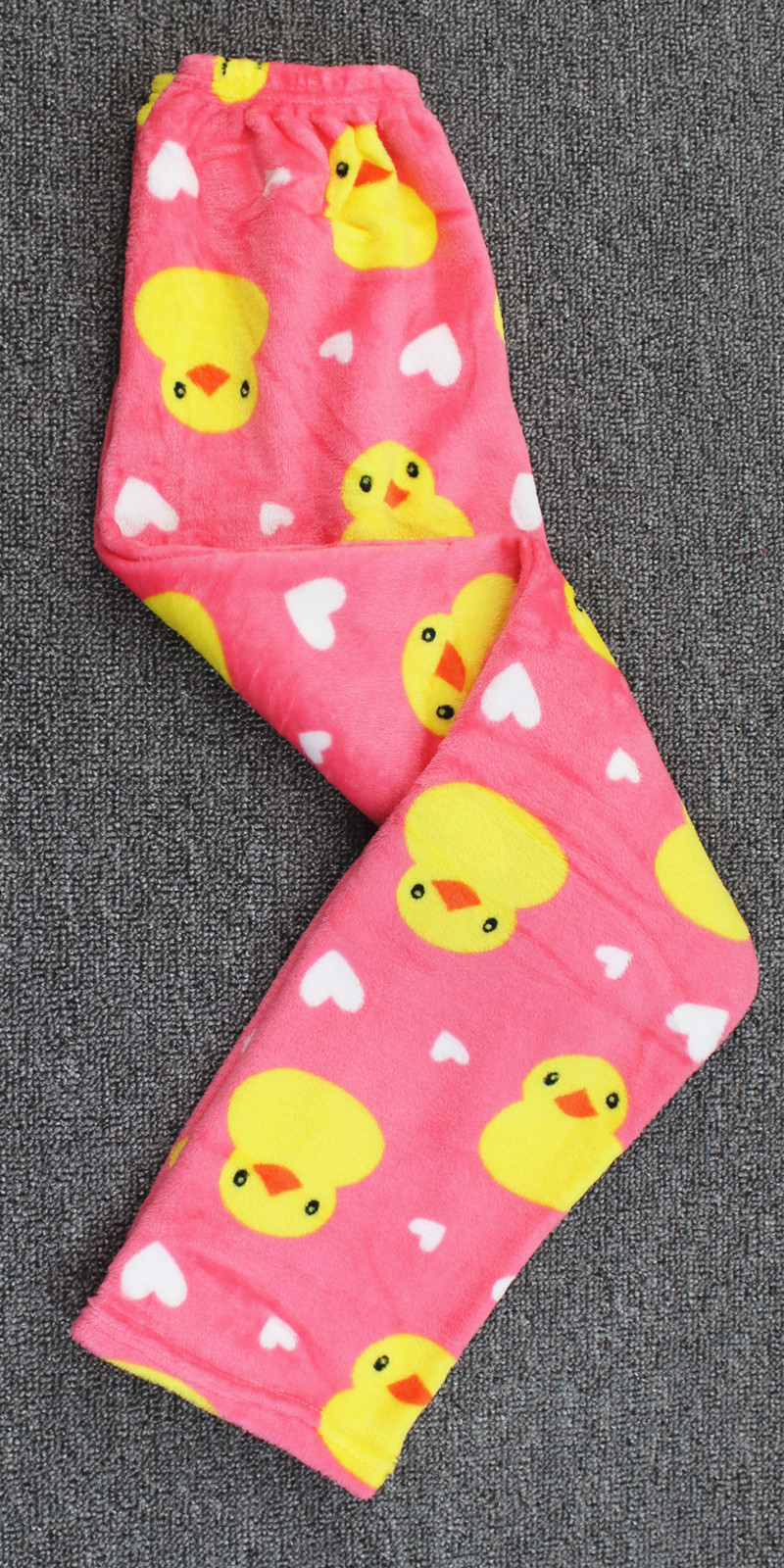 Mùa xuân và mùa thu mới phụ nữ flannel cộng với nhung dày san hô lông cừu đơn phim hoạt hình bình thường quần ngủ tháng quần nhà bộ mặc nhà đẹp