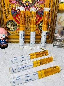 Thai Si Temple Candles, Specialty Handmade Candles, Cuban Aliyacha Candles, Honey Candles, Set of Three Candles