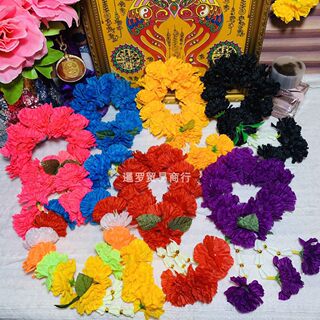 Thai brand genuine garland ornaments hanging gifts base decoration fabric buddha belt pendant exquisite chrysanthemum