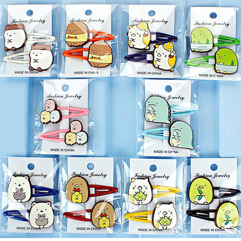 Cartoon cute girl ins biological baby adult can use BB clip side clip hair clip hair accessories hair clip pair clip - Taobao
