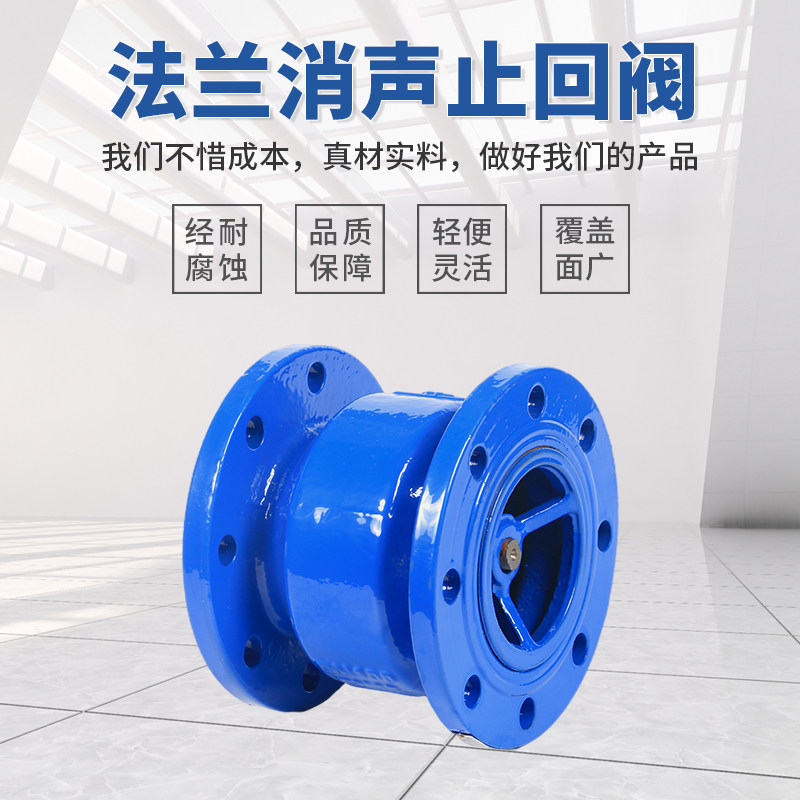 Flange check valve H41X-16 flange silencer check valve check valve check valve DN100 DN150