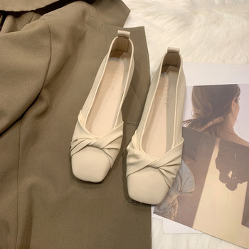 Mary Jane Fairy-Style Gentle Soft-Soled Loafers 2025 Spring and Autumn New Versatile Flat-Soled Bean Shoes for Women