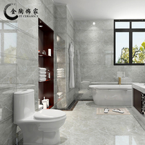 All-ceramic anti-slip wear-resistant marble floor tiles Anti-fouling glazed kitchen wall tiles Bathroom tiles 400x800