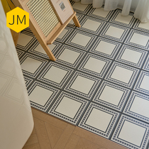 Several wooden French tiles Nanyang style floor tiles bathroom kitchen balcony retro tiles cafe B&B tiles floor tiles