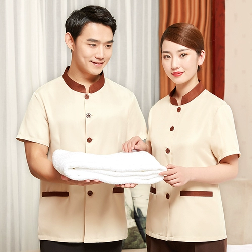 Летний торговый центр недвижимость гостиничная чистящая одежда для рабочей одежды.