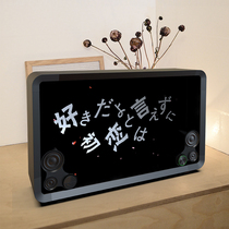 Lyew Suspended Lyric Sound Transparent Caption Display Screen Desktop Visualization Wireless Bluetooth Speaker Low Sound Cannon