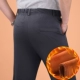 Quần tây nam trung tính cộng với quần nhung dày cạp cao cho người đàn ông quần kaki nam