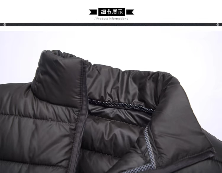 Mùa thu và mùa đông thanh niên nam vest cotton mặc vest trung niên vest ấm áp trung niên nam cha mặc cotton áo thun nam cotton