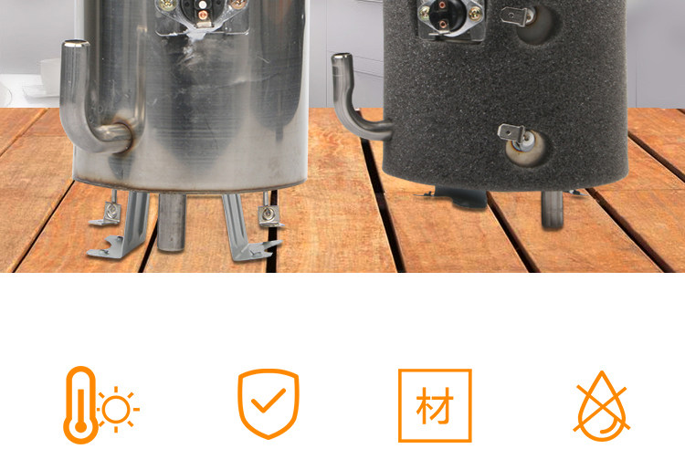 Фильтр для воды 净水机加热罐1升/750毫升冷热饮水机加热内胆不锈钢侧进水制热罐