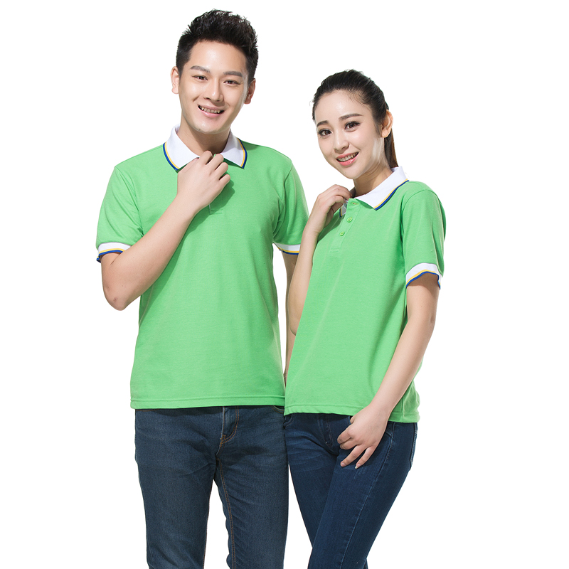 Nhanh công việc nhà hàng thức ăn quần áo T-shirt nửa tay áo sạn lẩu quần áo làm việc cửa hàng bồi bàn áo thun mùa hè tay áo ngắn