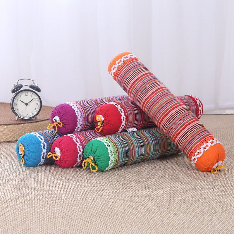 Cervical Spine Pillow Buckwheat Pillow Cassiae Round Single Candy Pillow Hawthorn Seed Ridge Cervical cervical spine Cervical Spine Pillow Joco Mai Pillow