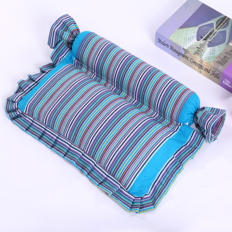 Cervical vertebra pillow Soybean adult vertebral vertebra pillow Joe wheat shell special buckwheat shell for cervical vertebra protection Buckwheat skin neck pillow