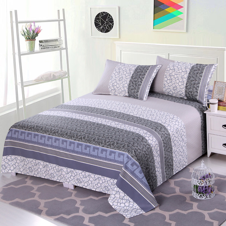 Printing cotton rough sheets single piece of single piece of single sheet for summer sheets for double student sheets