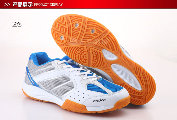 Shore nam và nữ mang giày bóng bàn gân gót giày không trơn trượt giày chạy bộ giải trí sốc giày giày sneaker nam trắng