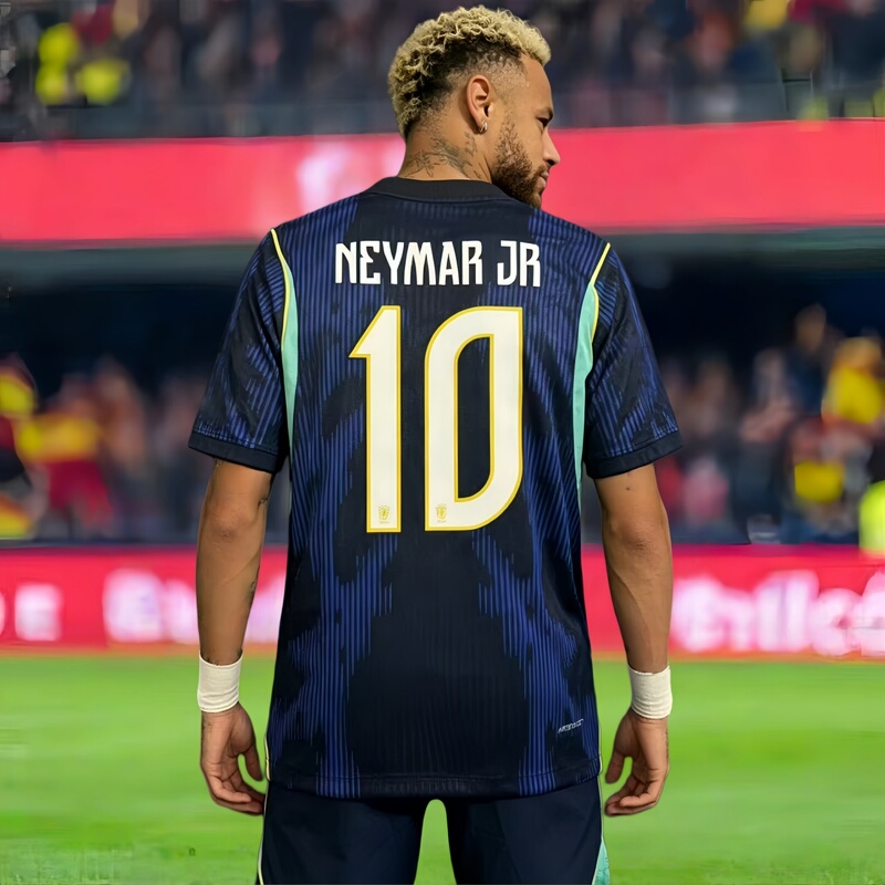 2026 Brazil Jersey National Team No. 10 Neymar Away No. 7 Vinicius No. 11 Raphinha Football Uniform