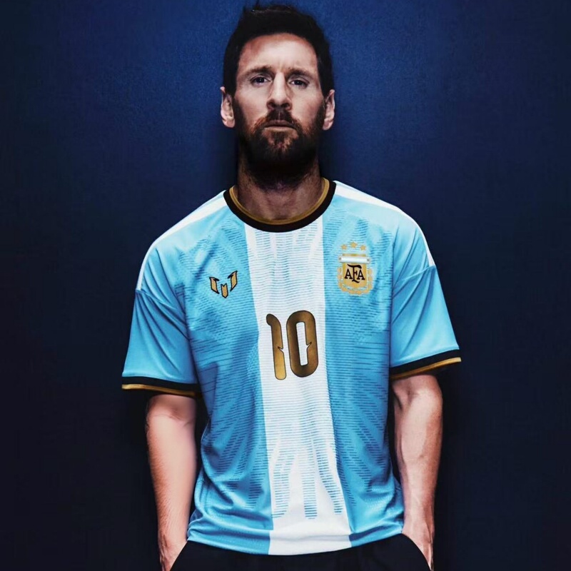 2026 Argentina No. 10 Messi Commemorative Edition Farewell Edition Jersey Football Sportswear Retirement Edition Messi Jersey 2026 Argentina No. 10 Messi Commemorative Edition Farewell Edition Jersey Football Sportswear Retirement Edition Messi Jersey