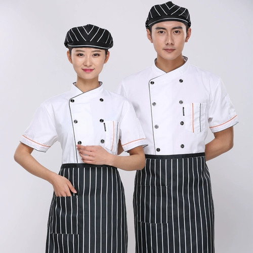 Летняя летняя одежда для работы, короткий рукав