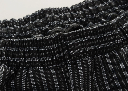 Шеф -повальные брюки полосатые брюки -брюки талия в ресторане ресторан ресторан ресторан кафетерия воздушные рабочие брюки шеф -повара