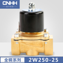 1 inch 1 2 inch normally closed solenoid valve water valve all copper 2W250-25 water air oil general 2W320-32