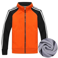 WY503 плюс барветная апельсиновая одежда черная рукава