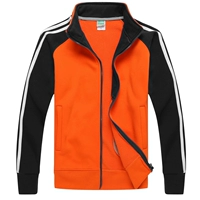 WY503 Тонкая апельсиновая одежда черные рукава