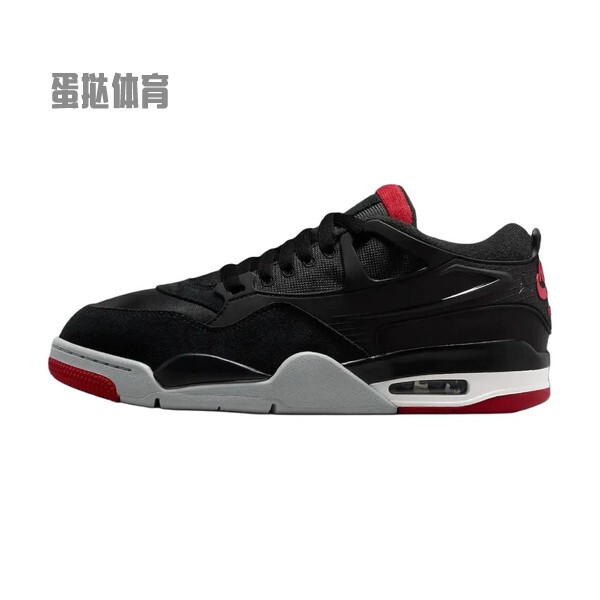 [Egg Tart Sports] Jordan Retro Basketball Shoes Black Low-Top Air 4