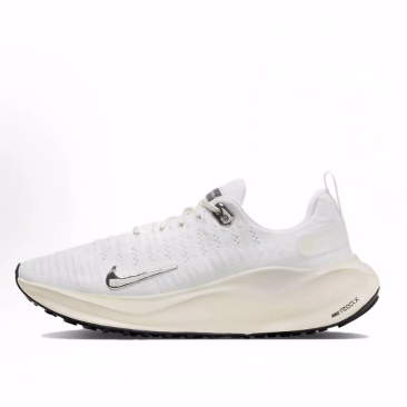 Nike Cushioning, Shock-Absorbing, Wear-Resistant, Low-Top Running Shoes for Women, White