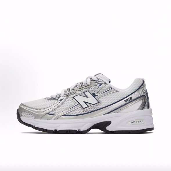 New Balance Nb 740 V2 Y2K Low-Top Running Shoes, Same Style for Men and Women