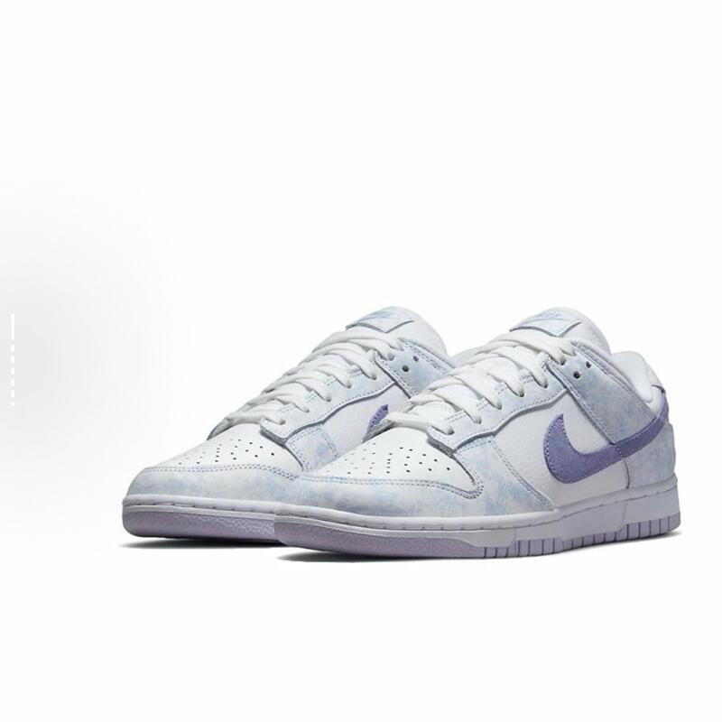 Nike Dunk Og Purple Pulse Low-Top Sneakers Women's White and Purple Dm9467-500