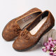 Mom Sandals Old Beijing Cloth Shoes Summer Old People's Shoes Women's Middle-aged and Elderly Grandma Net Shoes 2024 ຮູບແບບແມ່ຍິງໃຫມ່