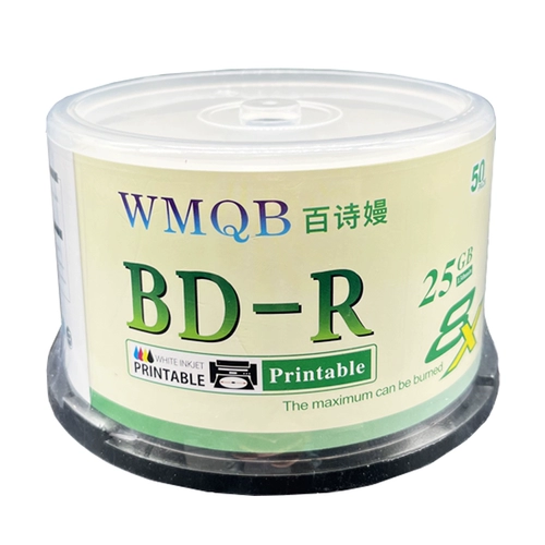 Сотни стихов BD-R 8x 25 ГБ Blu-ray могут распечатать чистый цилиндр CD-ROM 50 кусков бочек