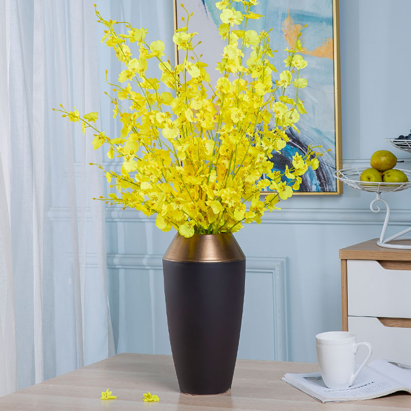 Vase furnishing articles table light sitting room key-2 luxury dried flower adornment of jingdezhen ceramic decoration simple Nordic flower arranging flowers